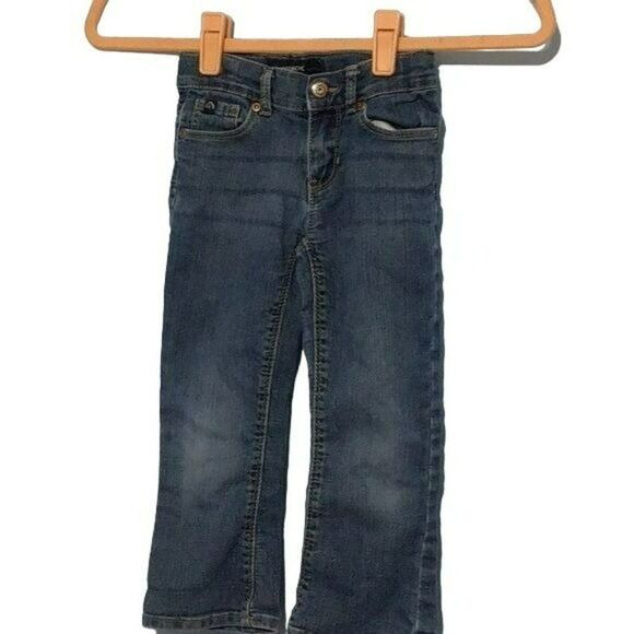Jordache Toddler Bootcut Jeans 4T Dark Wash - Picture 1 of 11